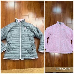 NWOT The North Face Girl’s Mossbud Insulated Reversible Jacket Size 18‎